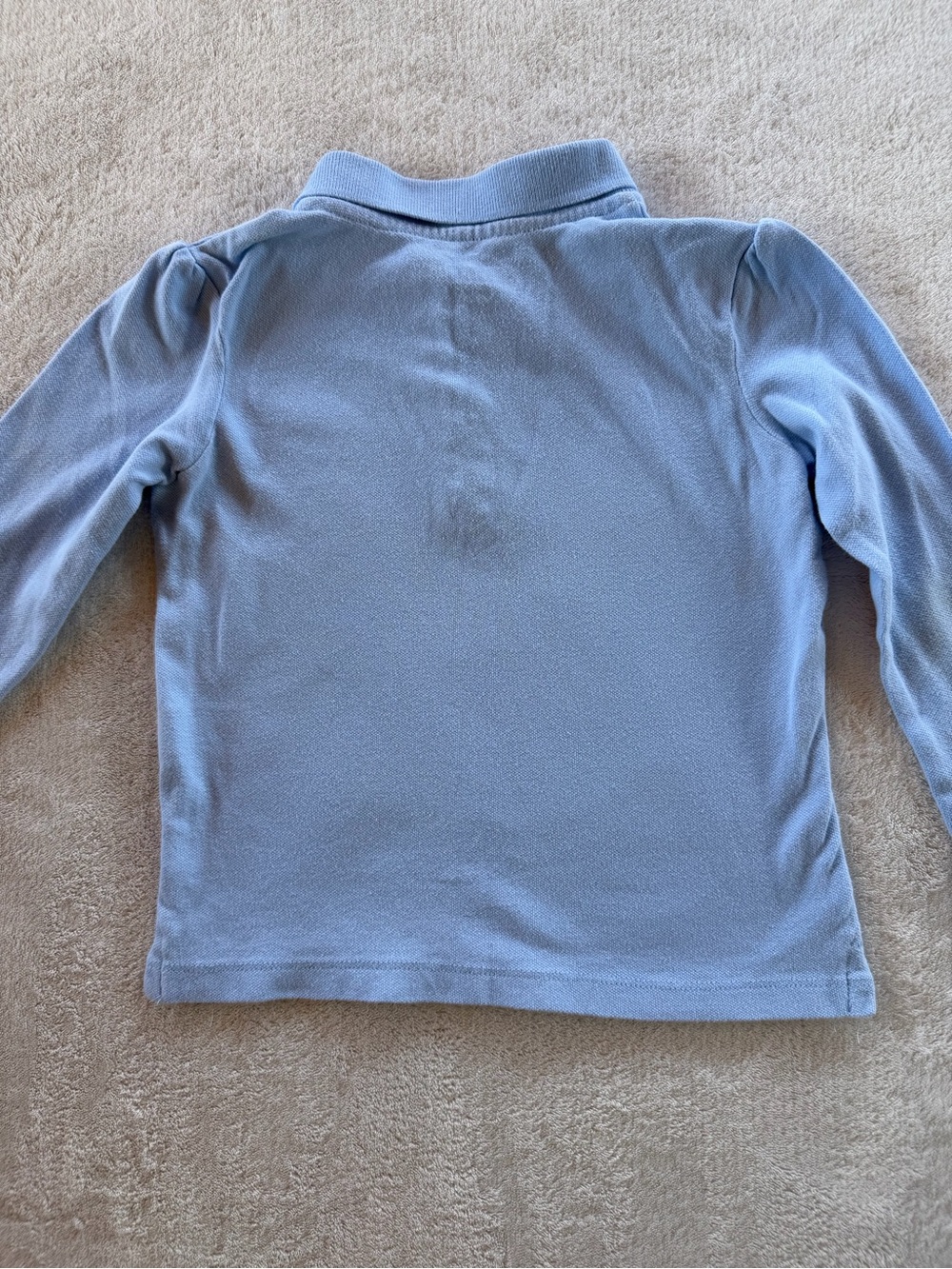 Uniform-Girls Light Blue Polo Top and Navy Pants Set Size 4T - Picture 4 of 11